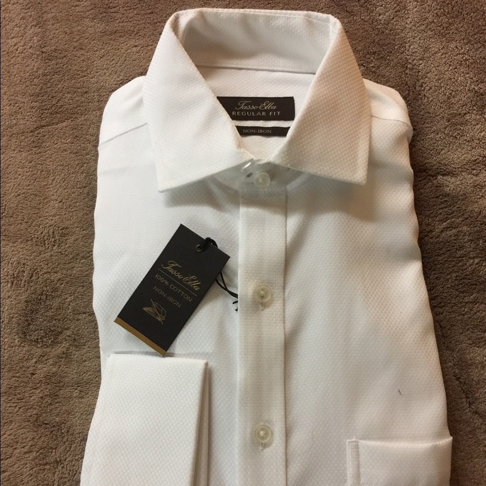 Tasso Elba small 14.5-32/33 long sleeve shirt